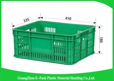 Proteção ambiental do armazenamento de Mesh Plastic Food Crates Moving para supermercados