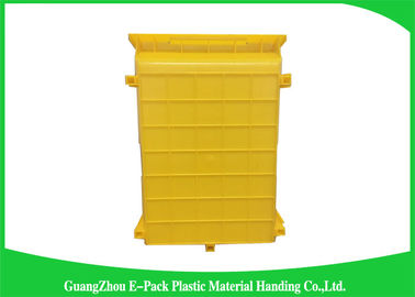 Material de empilhamento fácil do PE do armazenamento das peças sobresselentes dos escaninhos de armazenamento do armazém do tamanho padrão