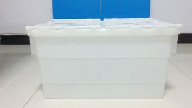 Capacidade de carga mais alta unida plástica dos recipientes da tampa dos PP do tamanho padrão