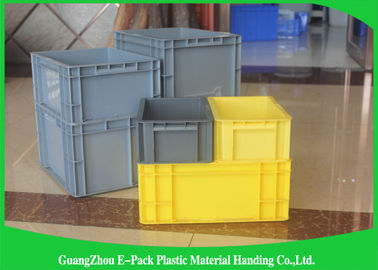 Mini Load Industrial Plastic Containers, caixas de armazenamento plásticas do Euro padrão