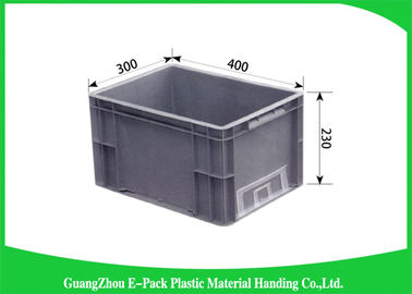 recipientes de armazenamento 20L plásticos empilháveis, grande capacidade de carga plástica 20kg das caixas de armazenamento