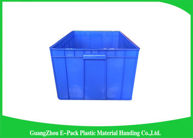 As logísticas que empacotam bandejas plásticas do armazenamento reciclam empilhável para armazenar
