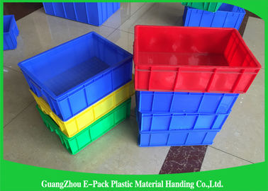 Caixas de armazenamento plásticas do Euro industrial, caixas plásticas resistentes personalizadas do armazenamento
