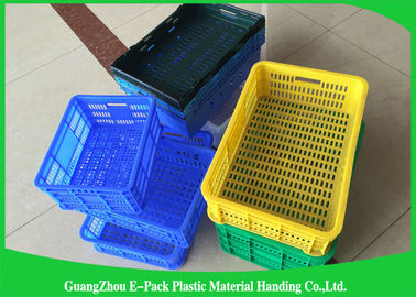 Empilhamento fácil das lojas da categoria de Mesh Plastic Food Crates Food da saúde