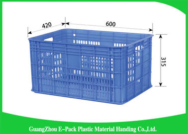 Mesh Vegetablestacking Storage Boxes, grandes caixas de embalagem plásticas grandes dobráveis