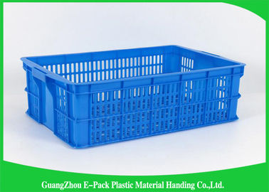 Proteção ambiental do armazenamento de Mesh Plastic Food Crates Moving para supermercados
