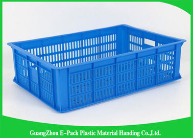 Proteção ambiental do armazenamento de Mesh Plastic Food Crates Moving para supermercados
