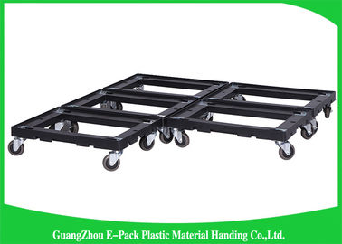 4 rodas DutyPlastic pesado que move a vida 612 * 412 * 145mm de Dolly Big Capacity Long Service