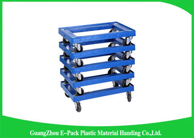 4 rodas DutyPlastic pesado que move a vida 612 * 412 * 145mm de Dolly Big Capacity Long Service