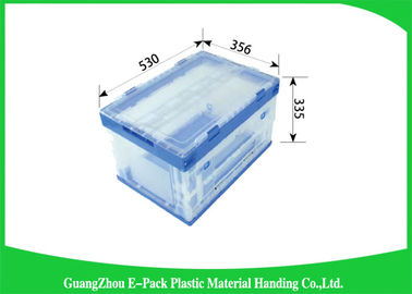 Containerses plástico dobrável personalizado armazenado para o armazenamento do vegetal e dos frutos