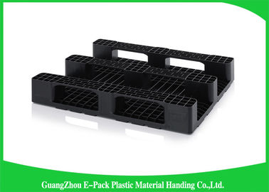 Páletes plásticas pequenas da única cara com tubos de aço para dentro, dever claro Mini Plastic Pallets