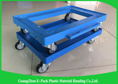 Zorra movente resistente de dobramento, Dolly Cart plástica antiestática 61q2 * 412 * 145mm
