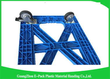 Vida útil movente plástica empilhável de Dolly Platform Cart Transport Long