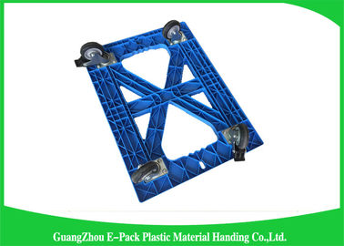 Vida útil movente plástica empilhável de Dolly Platform Cart Transport Long