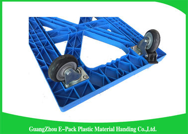 Vida útil movente plástica empilhável de Dolly Platform Cart Transport Long