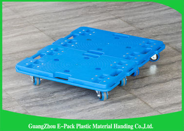 Zorra para a caixa plástica, zorra movente resistente reciclável do carro da roda 150KG 4