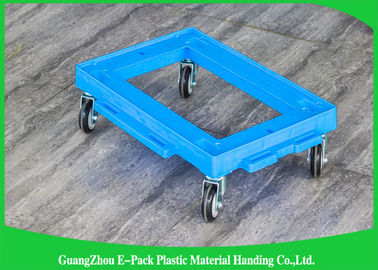 Pálete personalizada Dolly100 móvel plástico - 150KG capacidade 612 * 412 * 145mm