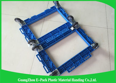 Zorra movente plástica do caminhão da plataforma para o escritório/Dolly Cart plástica
