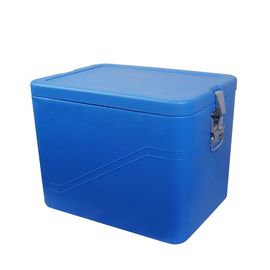Refrigerador plástico da caixa de gelo do piquenique da forma grande/caixa fresca do carro da espuma do plutônio HDPE dos QUADRIS