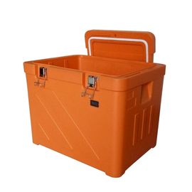 Da laranja caixa fresca isolada plástica tóxica não -, caixa de armazenamento frio do piquenique 110L