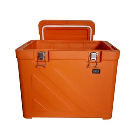 Da laranja caixa fresca isolada plástica tóxica não -, caixa de armazenamento frio do piquenique 110L
