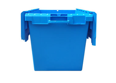 Recipiente unido pilha da tampa de 750*570*625MM/assentamento plástico Tote Box da logística