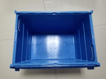 Os grandes totalizadores plásticos do armazenamento do aninhamento uniram a cor personalizada tampas