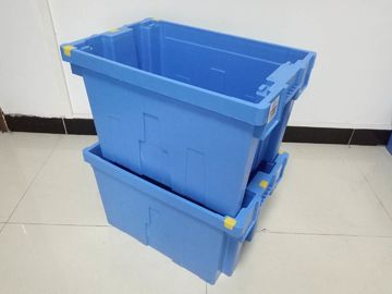 Empilhando o sólido Tote Box Standard Size plástico do assentamento 600*400mm