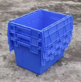 Recipientes personalizados de Logo Printing Plastic Attached Lid/PP Tote Boxes