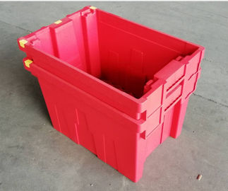 Empilhando o sólido Tote Box Standard Size plástico do assentamento 600*400mm