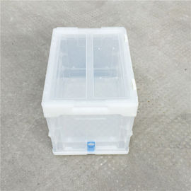 Tampas unidas Tote Boxes plástico dobrável/recipiente plástico dobrável