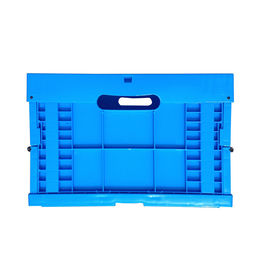 Impacto - Virgin PP Tote Boxes Solid Bottom dobrável 600*400 milímetro da resistência