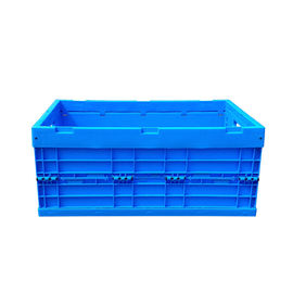 Impacto - Virgin PP Tote Boxes Solid Bottom dobrável 600*400 milímetro da resistência