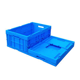 Impacto - Virgin PP Tote Boxes Solid Bottom dobrável 600*400 milímetro da resistência