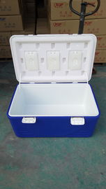 O volume 110L azul isolou refrigerar a espuma de congelação do plutônio do HDPE do Virgin da caixa do refrigerador