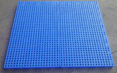 Mesh Floor Plastic Export Pallets que conecta a capacidade de carregamento alta de limpeza fácil