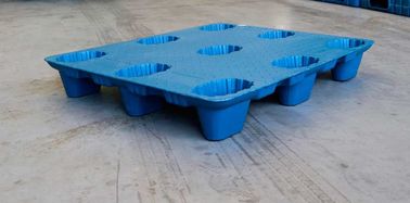 9 da Impacto-resistência do assentamento 1100*900 milímetro de sopro pés de páletes plásticas do molde