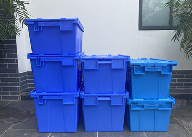 Personalização que articula recipientes unidos plásticos da tampa 560*380*330mm
