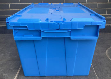 Transporte 30kg resistente que empilha o assentamento Tote Boxes