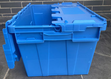 Transporte 30kg resistente que empilha o assentamento Tote Boxes