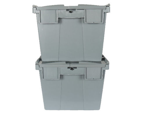 Totalizadores de envio plásticos logísticos Gray Color do padrão dos PP do Virgin