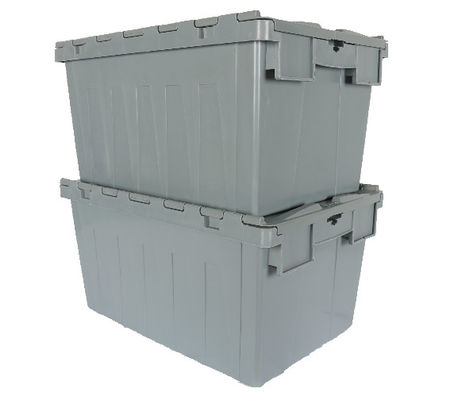 Totalizadores de envio plásticos logísticos Gray Color do padrão dos PP do Virgin