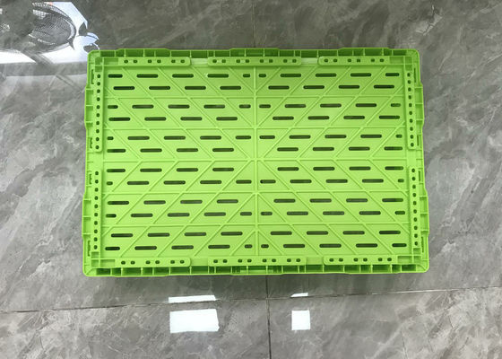 Caixas de plástico das frutas e legumes do polietileno para o costume de envio da cor