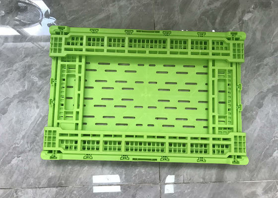 Caixas de plástico das frutas e legumes do polietileno para o costume de envio da cor