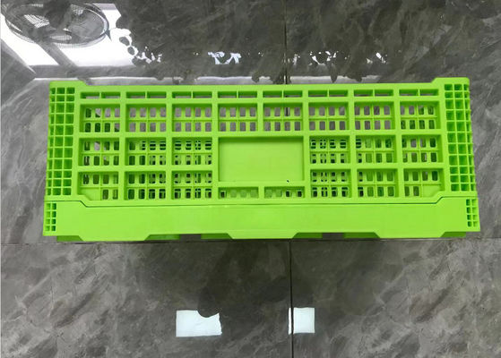 Caixas plásticas dobráveis do retorno verde com Mesh Base Light Weight