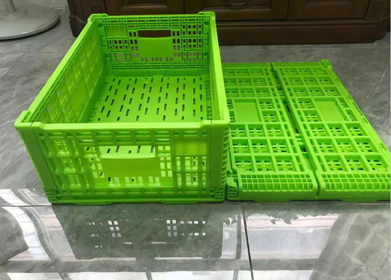 Caixas plásticas dobráveis do retorno verde com Mesh Base Light Weight