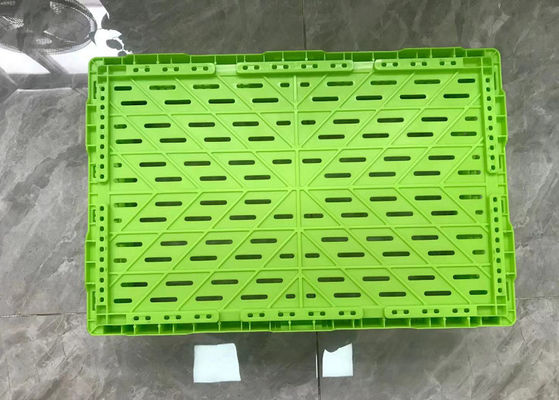 caixas plásticas dobráveis de carregamento do fruto 20kg vegetal