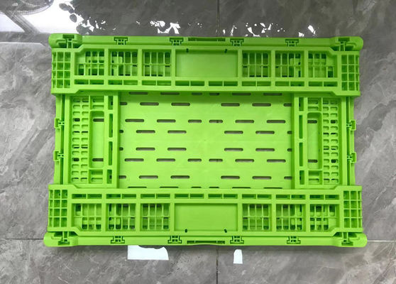 Caixas dobráveis de Mesh Wall Turnover Plastic Storage para os frutos vegetais