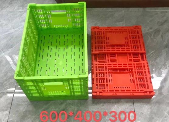 Caixa plástica da cesta do transporte do vegetal de fruto do armazenamento para o supermercado