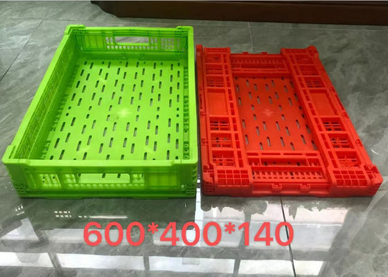 Caixa plástica da cesta do transporte do vegetal de fruto do armazenamento para o supermercado
